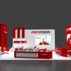 迪拜國際安防展覽會(huì) INTERSEC-海康威視展位